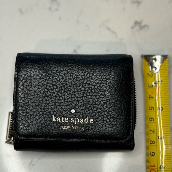 kate spade Handbags - Kate Spade Black Textured Wallet